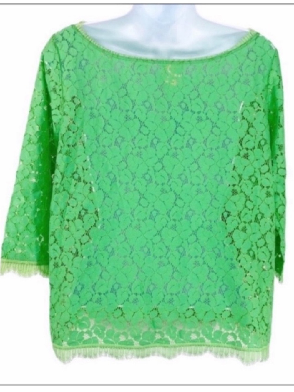 WESTON WEAR - ANTHROPOLOGIE lace blouse top S - Picture 6 of 11
